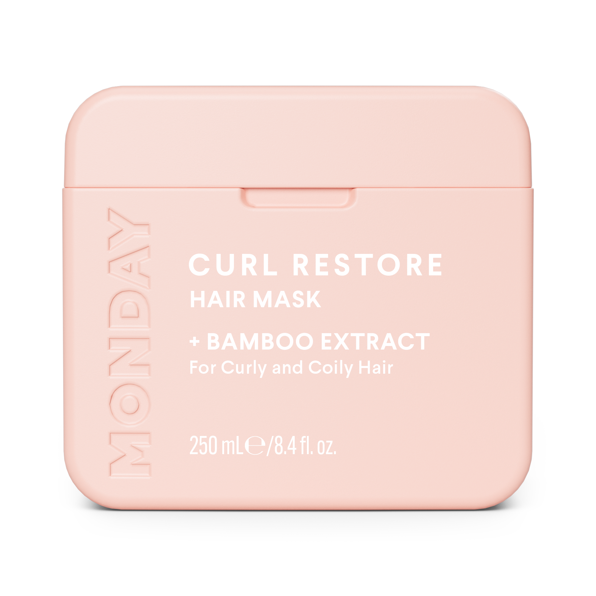 Masca revitalizare bucle cu extract de bambus, 250 ml, Monday