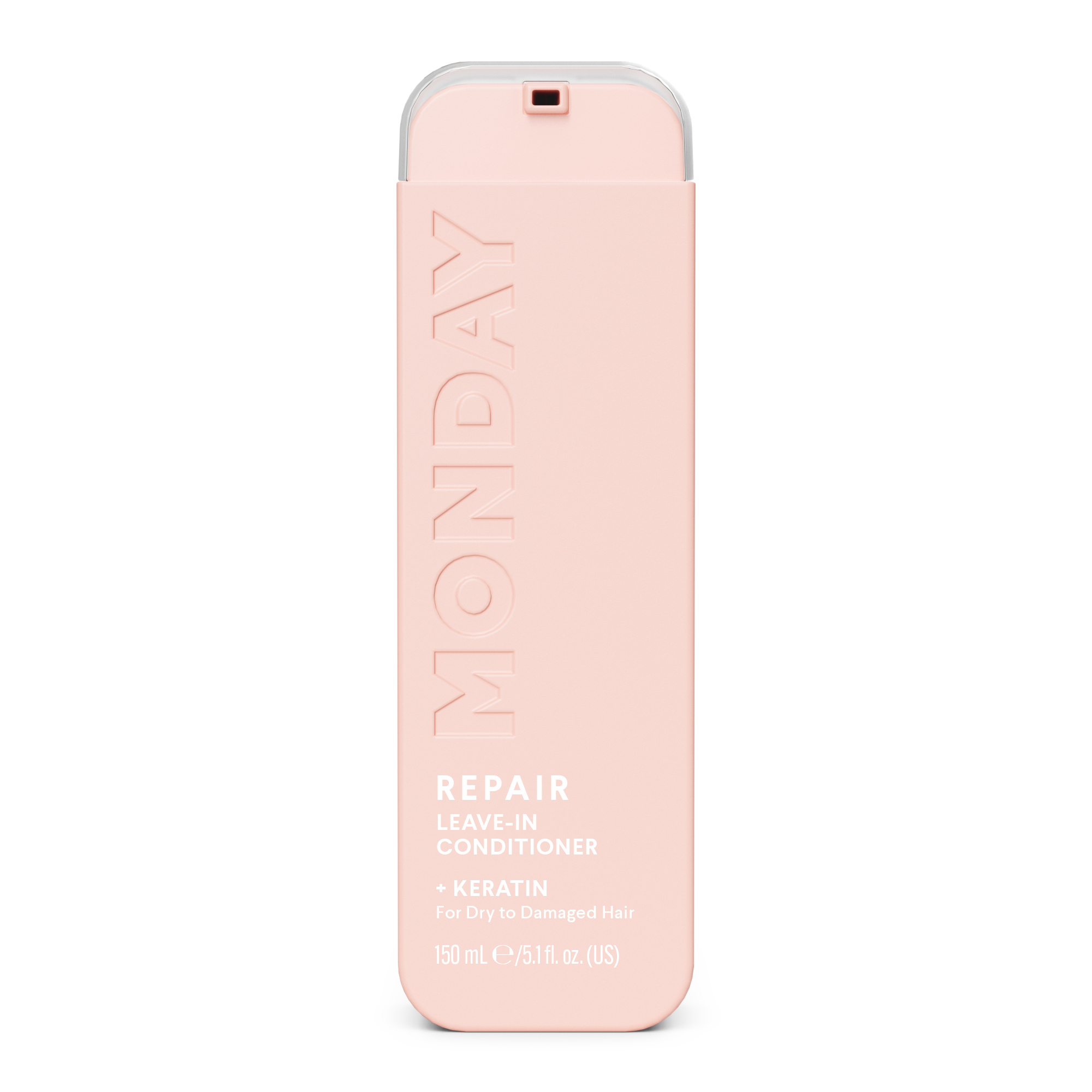 Balsam reparator cu keratina pentru par uscat si degradat Leave-in, 150 ml, Monday