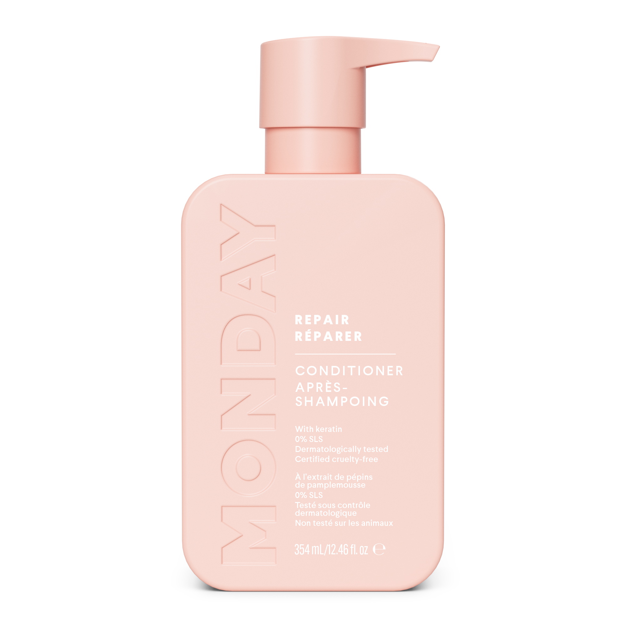 Balsam de par reparator cu keratina, 354 ml, Monday