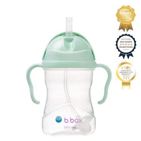 Cana cu pai, Verde fistic, +6 luni, 240 ml, b.box 731006