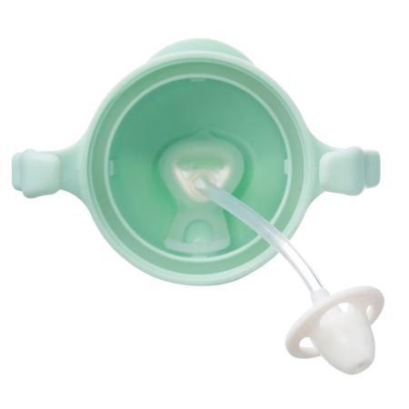 Cana cu pai, Verde fistic, +6 luni, 240 ml, b.box 731010