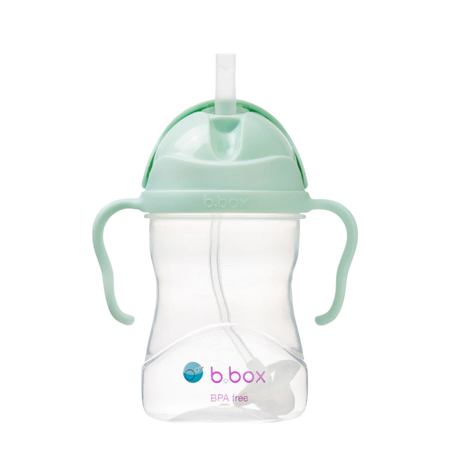 Cana cu pai, Verde fistic, +6 luni, 240 ml, b.box