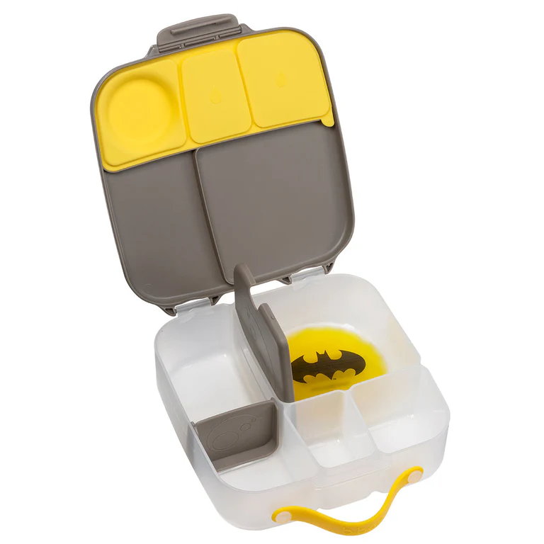 Caserola compartimentata pentru copii Lunchbox, Batman, +3 ani, 2 L, b.box