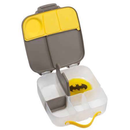 Caserola compartimentata pentru alimente Lunchbox, Batman, +3 ani, 2 L, b.box