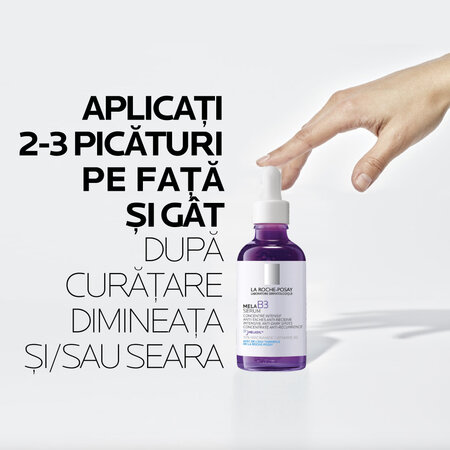 Ser concentrat intensiv pentru corectare pete pigmentare Mela B3, 50 ml, La Roche-Posay 731078