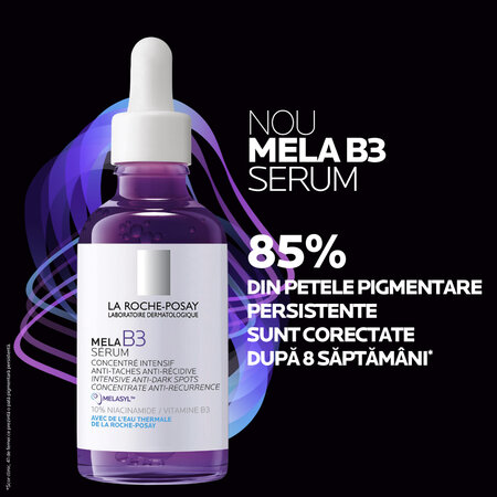 Ser concentrat intensiv pentru corectare pete pigmentare Mela B3, 50 ml, La Roche-Posay 731077