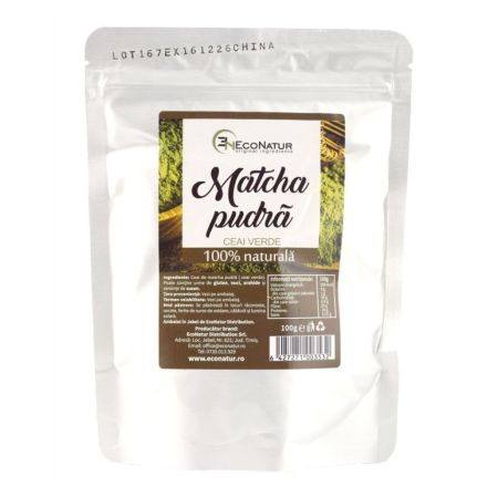 Matcha pudra, 100 g, Econatur