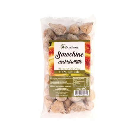 Smochine deshidratate in faina de orez, 250 g, Econatur