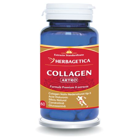 Collagen Artro, 60 capsule, Herbagetica