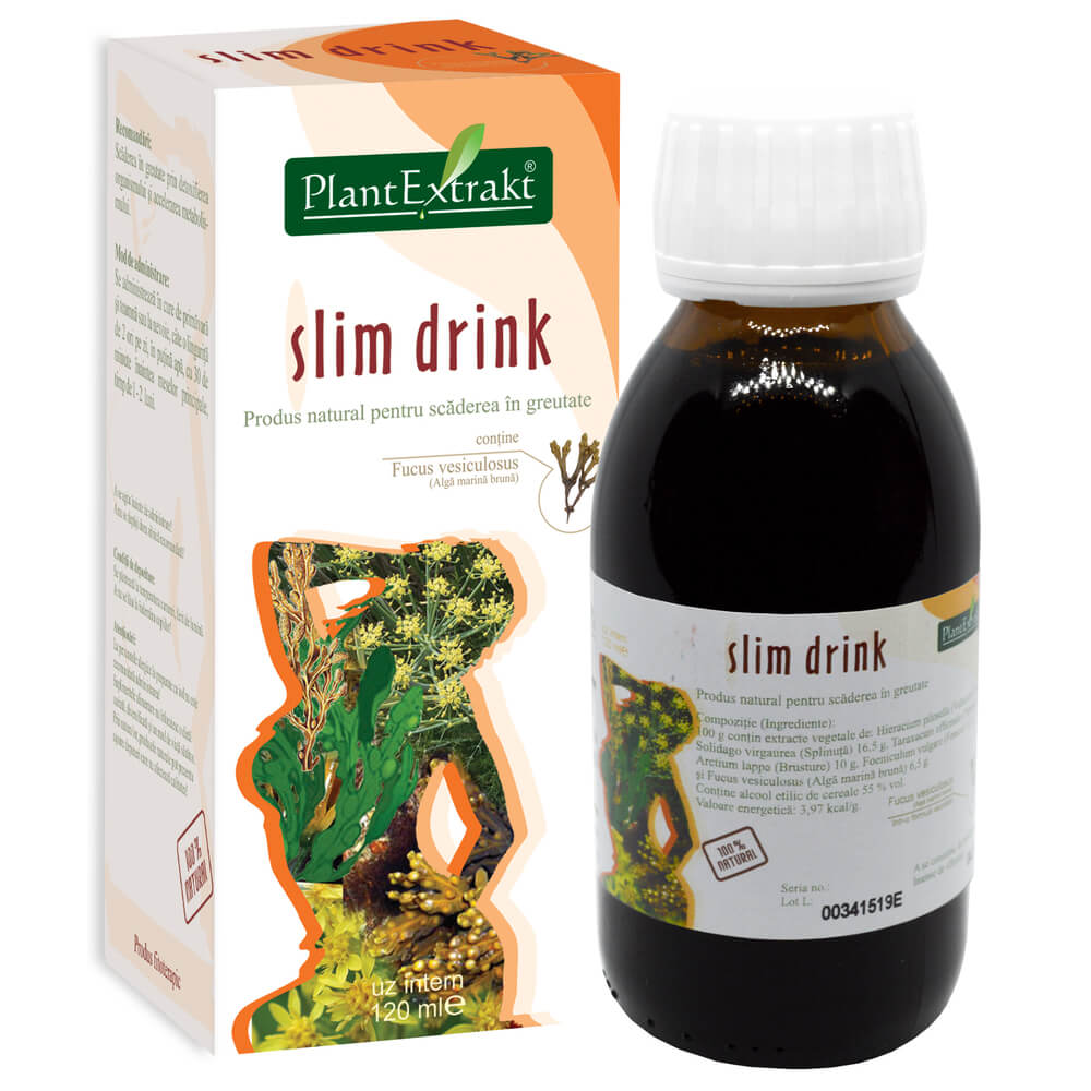 Slim Drink, 120 ml, Plant Extrakt