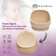 Bol din silicon cu ventuza Classic, Bubble Beige, 6 luni+, Appekids 731196