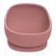 Bol din silicon cu ventuza Classic, Old Rose, 6 luni+, Appekids 731200