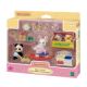 Set de joaca cu 3 figurine Camera de joaca, 3 ani+, Sylvanian Families 731223