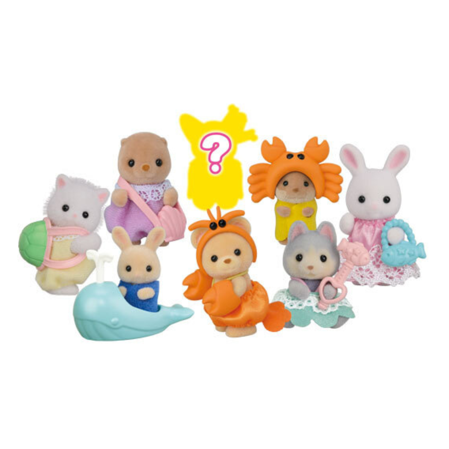 Figurina surpriza Pe Litoral, 3 ani+, Sylvanian Families