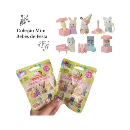 Figurina surpriza Petrecerea, 3 ani+, Sylvanian Families 731252