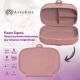 Caserola compartimentata din silicon cu ventuza Magic Box, Old Rose, 6 luni+, Appekids 731281