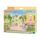 Set figurina bebelus si castel Loc de joaca, 3 ani+, Sylvanian Families 731293