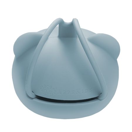 Cutie din silicon pentru suzeta The Little Bear, Aqua Blue, 0 luni+, Appekids 731311