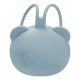 Cutie din silicon pentru suzeta The Little Bear, Aqua Blue, 0 luni+, Appekids 731309