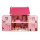 Casuta de papusi din lemn, Roz, Mademoiselle, + 3 ani, Janod 731316