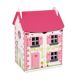 Casuta de papusi din lemn, Roz, Mademoiselle, + 3 ani, Janod 731315