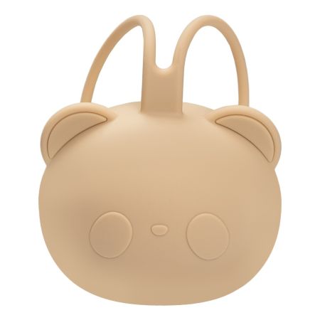 Cutie din silicon pentru suzeta The Little Bear, Bubble Beige, 0 luni+, Appekids