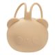 Cutie din silicon pentru suzeta The Little Bear, Bubble Beige, 0 luni+, Appekids 731327