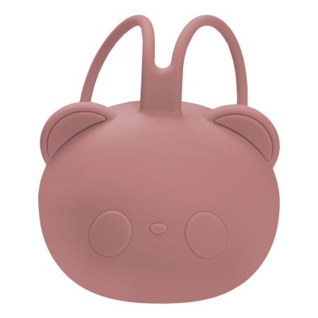 Cutie din silicon pentru suzeta The Little Bear, Old Rose, 0 luni+, Appekids