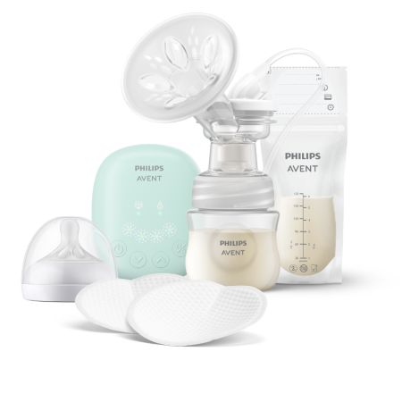 Pompa de san electrica Essential Avent, SCD323/20, Philips
