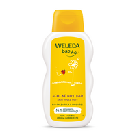 Ulei de baie pentru bebelusi, cu galbenele, pentru un somn linistit, 200 ml, Weleda