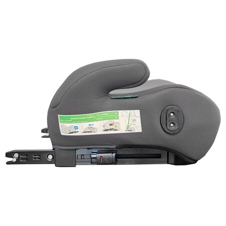 Inaltator auto cu isofix, I-Size, 125-150 cm, Grey, Appekids 731457
