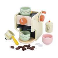 Espressor de cafea Shiny Grandma, + 3 ani, 5 accesorii, Janod