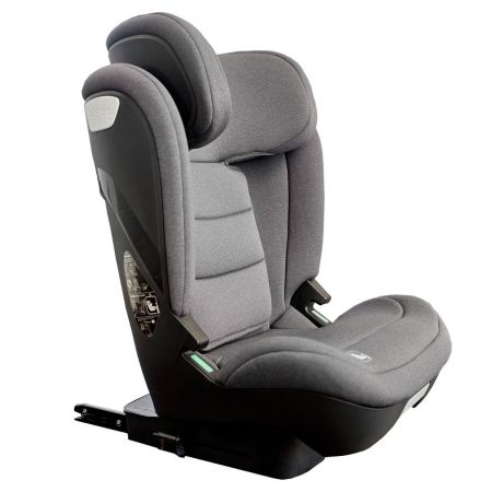 Scaun auto cu isofix I-Size Q-Fix, 100-150 cm, Grey, 4 ani+, Appekids