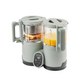 Robot multifunctional 4 in 1 din sticla si otel inoxidabil Nutribaby Glass, Celadon Green, Babymoov 731655