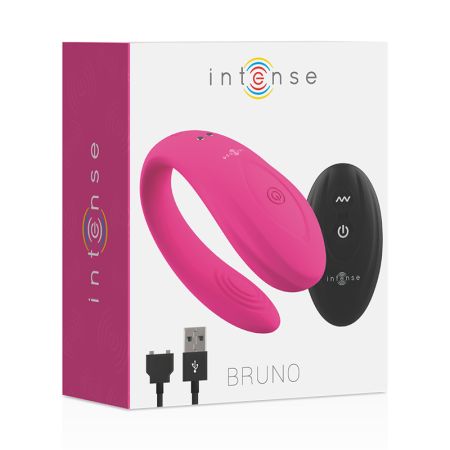 Vibrator pentru cuplu Bruno, Roz, Intense 731569