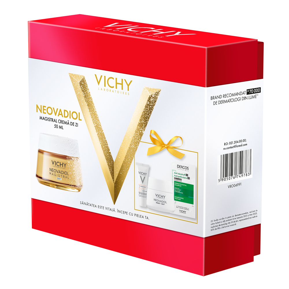 Pachet Xmas Neovadiol Magistral, 74 ml, Vichy