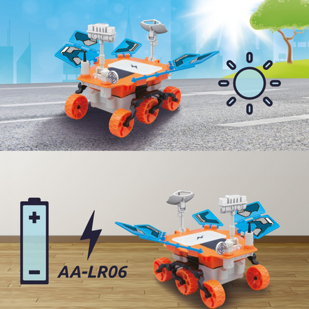 Rover alimentat cu energie solara, 8 ani+, Buki 731684