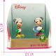 Set 2 figurine Minnie si Mickey, Craciun, 3 ani+, Bullyland 731707
