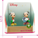Set 2 figurine Minnie si Mickey, Craciun, 3 ani+, Bullyland 731707