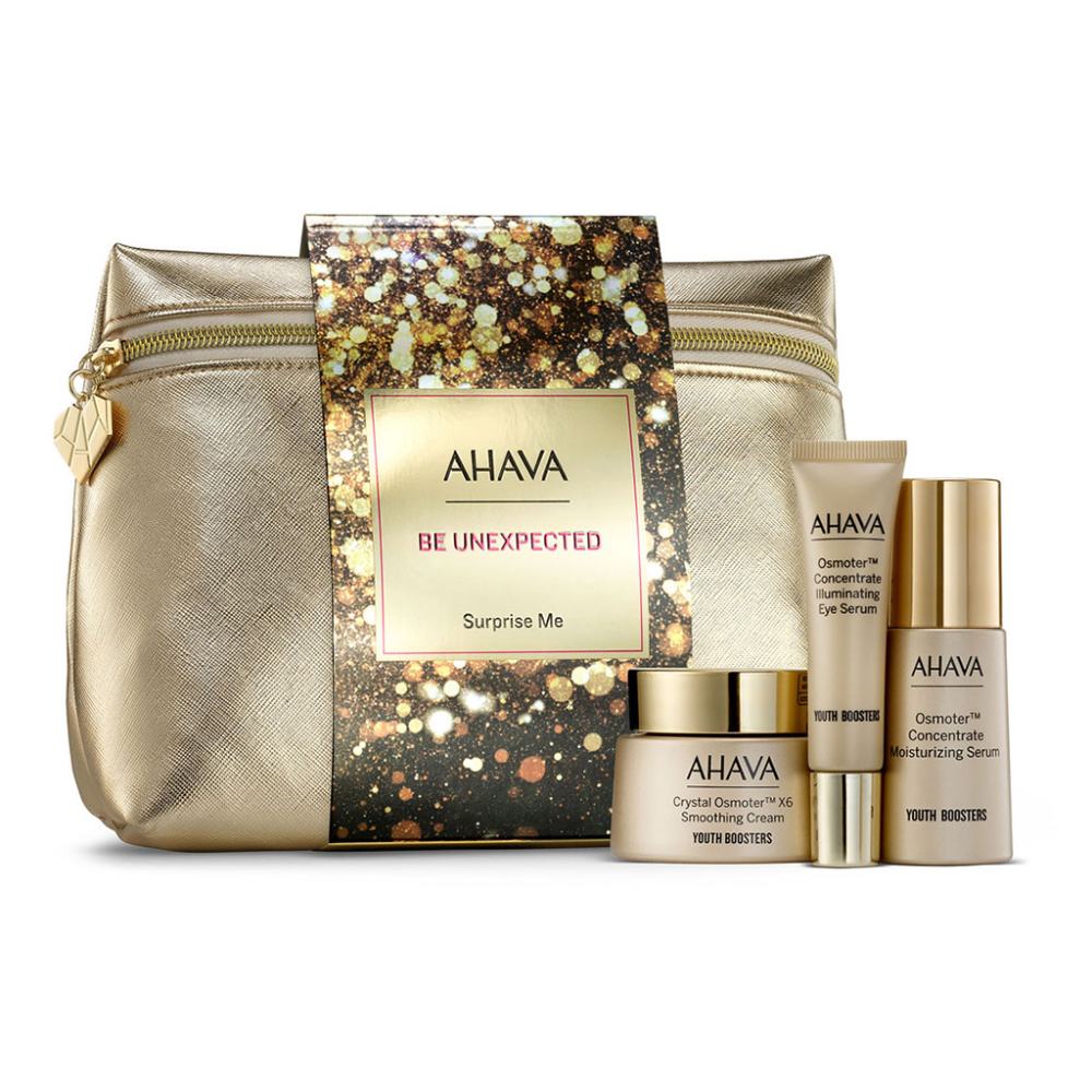 Set ingrijire fata anti-age, Surprise me, 30 + 50 +15 ml, Ahava