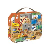 Puzzle Santierul de Constructii, 36 piese, + 4 ani, Janod