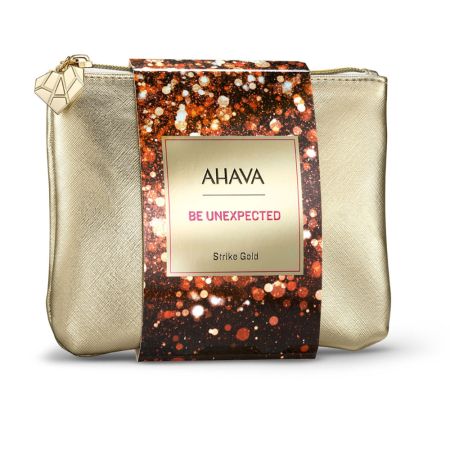 Set ingrijire maini si fata, Strike Gold, 40 + 20 + 6 ml, Ahava 731786
