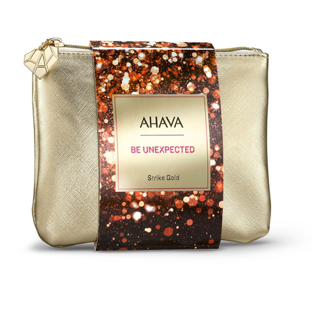 Set ingrijire maini si fata, Strike Gold, 40 + 20 + 6 ml, Ahava 731786