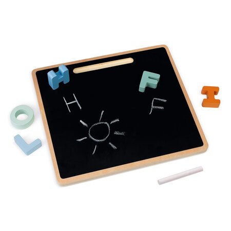 Puzzle alfabetic din lemn, 2 ani+, Janod 731792