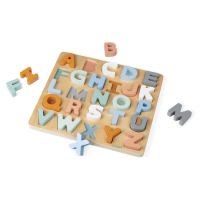 Puzzle alfabetic din lemn, 2 ani+, Janod