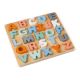 Puzzle alfabetic din lemn, 2 ani+, Janod 731794