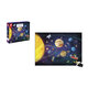 Puzzle educativ, 100 piese, Sistemul solar, + 5 ani, Janod 822648