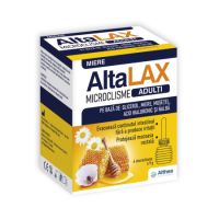 AltaLAX microclisme adulti cu miere, 6x9 g, Althea Life Science