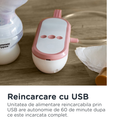 Pompa de san electrica Made for Me, TT0411, Tommee Tippee 731878