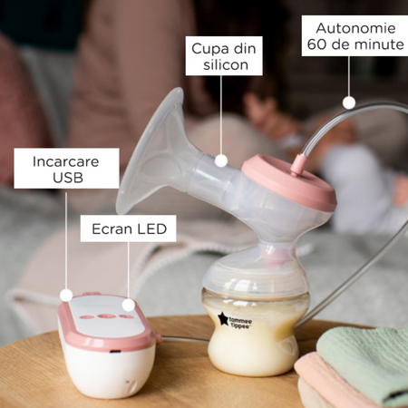 Pompa de san electrica Made for Me, TT0411, Tommee Tippee 731881